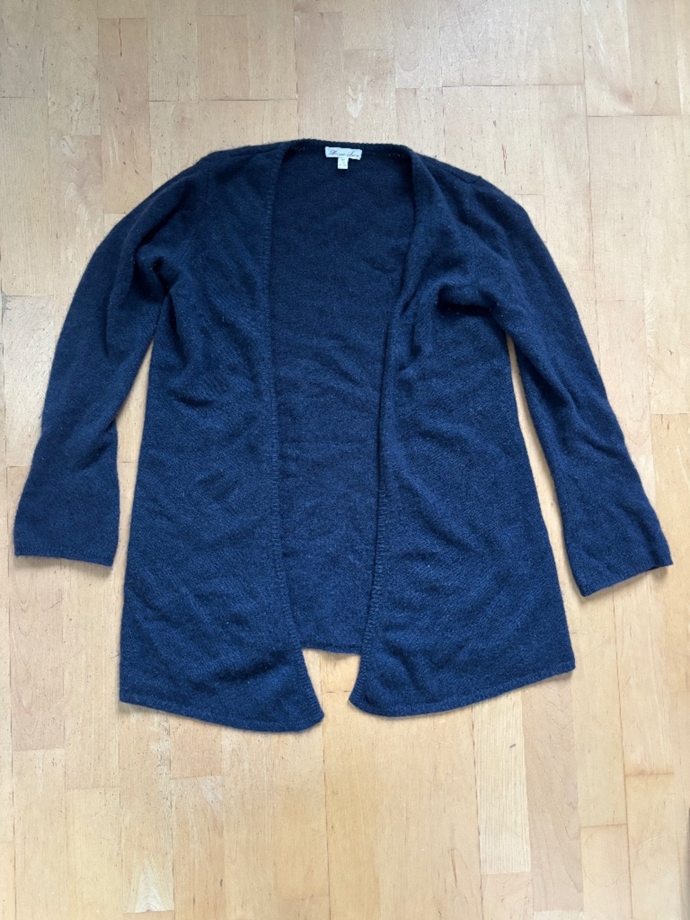 Minnie Rose 100% Cashmere knit cardigan